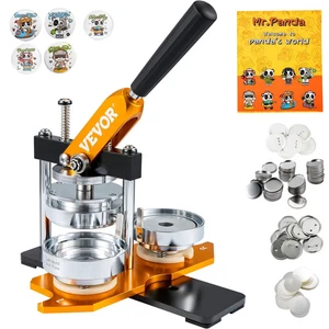 Máquina para hacer botones, kit de prensa perforadora de insignias de 75 mm (3 pulgadas), regalos hágalo usted mismo para niños - Imagen 1 de 1