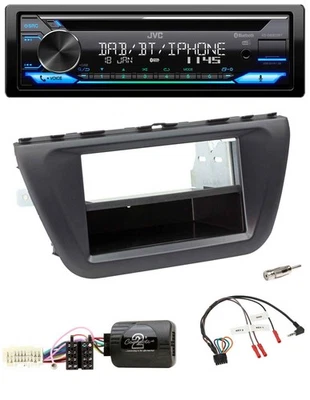 JVC Bluetooth Lenkrad USB DAB CD Autoradio für Suzuki SX4 (ab 2013) - Bild 1 von 4