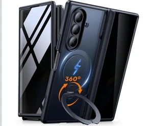 MOBOSI for Z Fold 7 Case with Rotatable Ring Stand & Privacy Screen Protector, C - Picture 1 of 7