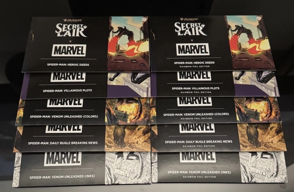 The Amazing Everything Bundle | SPIDER-MAN Secret Lair | Foil & Non-Foil MTG SLD - Image 1 of 1