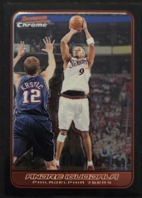 2006-07 Bowman Chrome #21 Andre Iguodala Refractor #/249 - Image 1 of 2