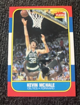 Fleer Kevin Mchale #73 1986-87 juego de descanso como nuevo Foto 1 de 2