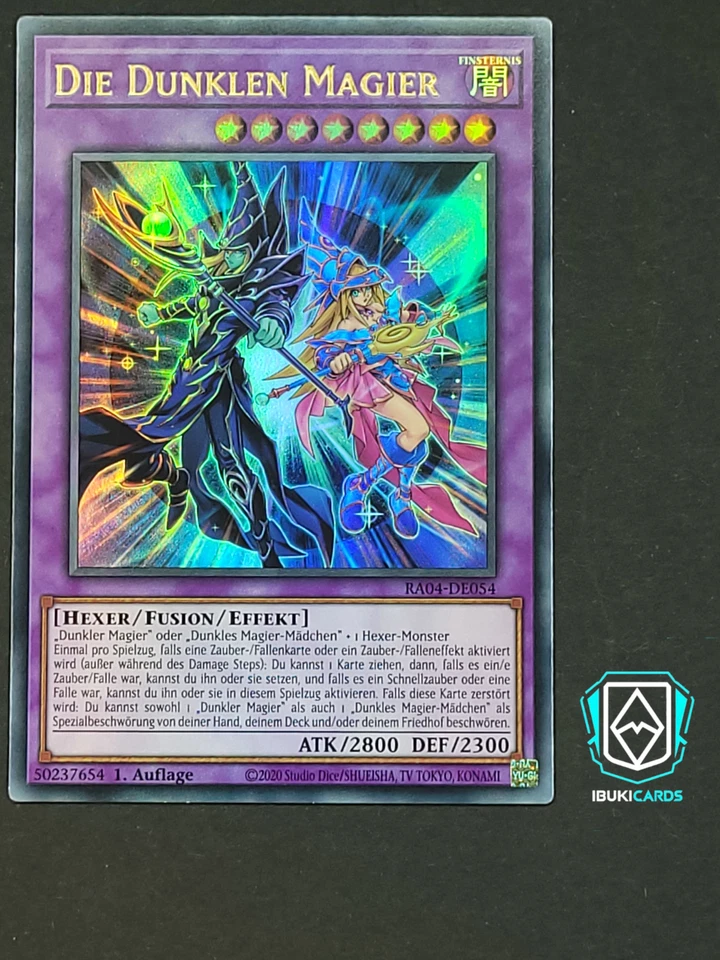 ⭐Die Dunklen Magier⭐RA04-DE054 • Yu-Gi-Oh! • Ultra Rare • Near Mint  • Deutsch - Bild 1 von 1