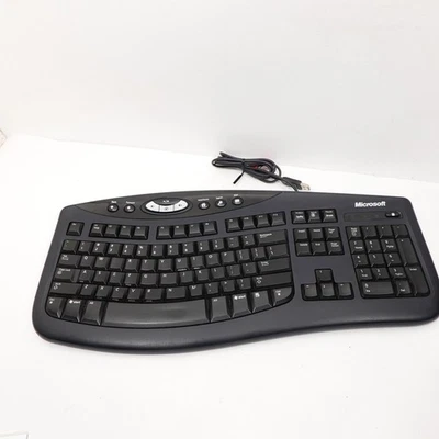 Microsoft Comfort Curve Ergonomic Keyboard 2000 v1.0 KU0459 Wired  - Image 1 of 4