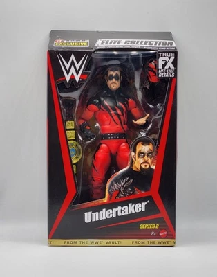WWF WWE Elite Mattel Wrestling Figure From The Vault Wave 2 Undertaker *Damaged*