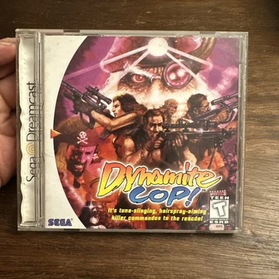 Dynamite Cop (Sega Dreamcast) Completo En Caja - Probado - Auténtico Foto 1 de 4