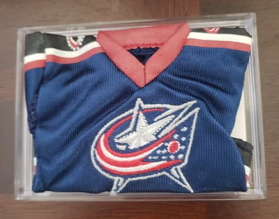 2006-07 UD Mini Jersey Collection Away Jerseys Variation #RN Rick Nash - Image 1 of 3