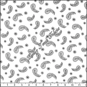 RED ROOSTER "SASSAFRAS" #25125 PAISLEY COTTON FABRIC PRICED @ 1/2 YD - Picture 1 of 1