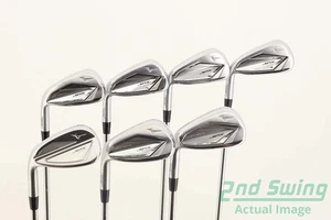 Mint Mizuno JPX 923 Hot Metal Iron Set 5-PW GW Steel Regular Left STD - Picture 1 of 8