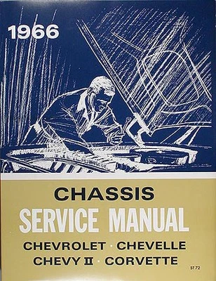 Chevrolet 1966 chasis manual de servicio taller de reparación libro Foto 1 de 2