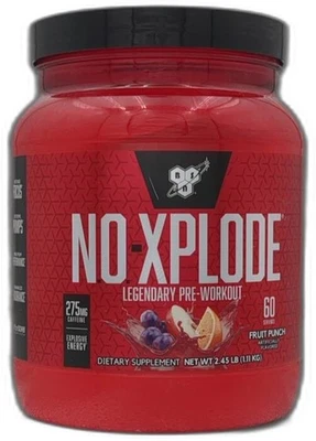 *2027-7-2* Bsn N.o.-xplode Pre Workout Supplement With Creatine, Beta-alanine - Image 1 of 4