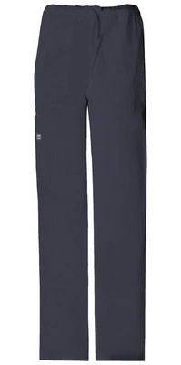 Scrubs Cherokee Workwear Drawstring Cargo Pant 4043 PWTW Pewter Free Shipping - Image 1 of 3