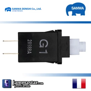 Sanwa RS-SG - Robuster Mikroschalter - Long Life Micro Switch - OBSF-30RG Omron - Bild 1 von 2