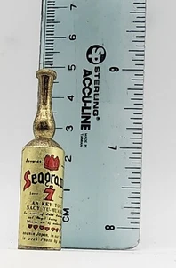 Vtg Dollhouse Bottle Of Seagram 7 - Picture 1 of 4