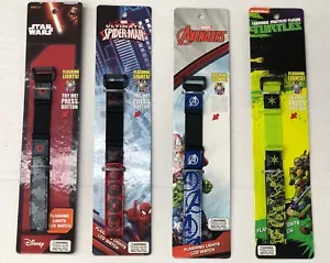 Disney Marvel Nickelodeon wristband Replacement Strap LCD watch Band 20mm - Picture 1 of 14