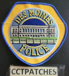 DES MOINES, IOWA POLICE SHOULDER PATCH IA - Bild 1 von 2