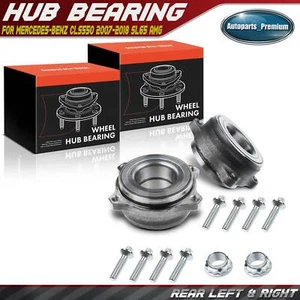 2x Front or Rear Wheel Hub Bearing Assembly for Mercedes-Benz CL550 CL600 E250 - Picture 1 of 11
