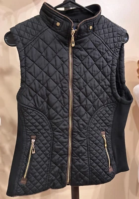 Chaleco Acolchado YMI Mediano Bolsillos con Cremallera Ajustado Elastizado Forro de Piel Sintética Foto 1 de 4