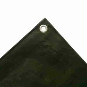 3x6 m verde 210 g/m² lona de cubierta lona de tela lona de construcción madera protección PE lona lámina - Imagen 1 de 3