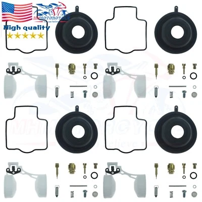 Carb Repair Kit Rebuild Float For Kawasaki ZX600E ZX600 Ninja ZX6R ZZR600 -US Foto 1 de 4