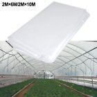 Clear Polythene Film Cover Protects Plants from Blizzards and Dust 2M x 6M