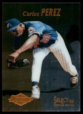 1995 Select Certified Carlos Perez #92 RC NM+ Or Better Montreal Expos