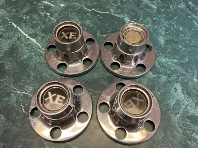 4 Tapacubos centrales cromados para llanta de rueda Dodge Magnum XE 1978-1979 OEM 78-79 Foto 1 de 4