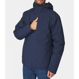 Ayacucho Coat Men Medium Fjordland 3in1 Navy Convertible Winter Rain - Picture 1 of 13