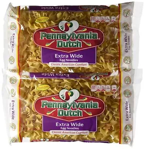 Extra Broad Egg Noodles 12 Oz- 2 Bags - Picture 1 of 5