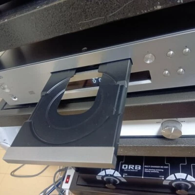 High-End CD Player Fernbedienung Silber Gebraucht aus Japan Onkyo C-7000R - Bild 1 von 4