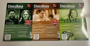 Chessbase Schach Magazin Nummer 204 + 207 + 208 Heft und DVD