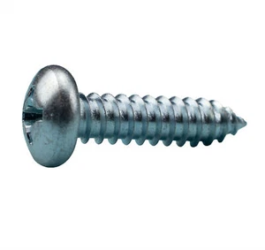 Blechschrauben DIN 7981 Stahl verzinkt Linsenkopfschrauben Linsen-Blechschrauben - Bild 1 von 1