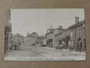 CPA 70 conflans sur lanterne - la rue victor hugo - Imagen 1 de 2
