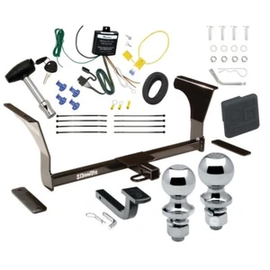 Trailer Hitch For 16-23 Maxima 2022 Altima PKG w/ Wiring 2" & 1-7/8" Ball + Lock - Picture 1 of 11