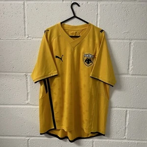 AEK Athens Home Football Shirt 2009/10 Puma Size XL - Picture 1 of 11