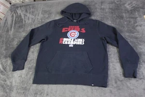 Chicago Cubs Sweater Women Large Blue MLB 2016 World Series Champions Hoodie - Picture 1 of 24