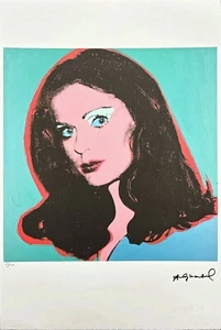 ANDY WARHOL - Women Portrait - signed, numbered edition 65/100, 38 x 56 cm - Picture 1 of 7