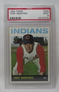 1964 Topps Tony Martinez Card # 404 PSA 9 Only 4 Higher - Picture 1 of 2