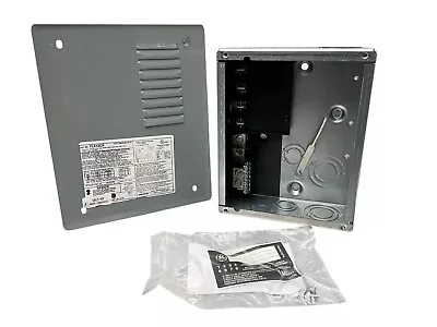 GE 125 Amp Indoor Main Lug Load Center Panel 4 Spaces 8 CircuitsPanel TL412CP - Image 1 of 4