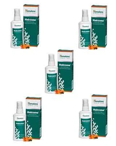 Himalaya Hairzone Solution Oil 60ml – Pack of 5 | Natural Ayurvedic Hair Loss - Picture 1 of 6