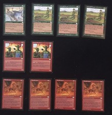 Magic the Gathering: Weatherlight (1997) - Small Lot of 9 Mixed Cards