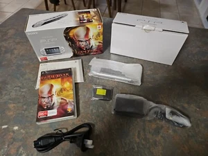 Sony PSP 2000 God of War Collectors Bundle Silver ULTRA RARE BRAND NEW - Picture 1 of 13
