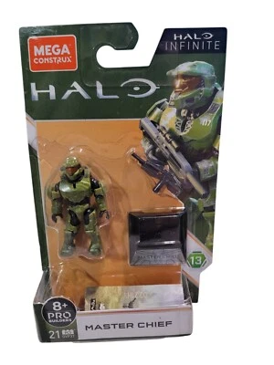 Minifigura Mega Construx Halo MASTER CHIEF Infinite Series 13 (GVP37) - Nueva Foto 1 de 4
