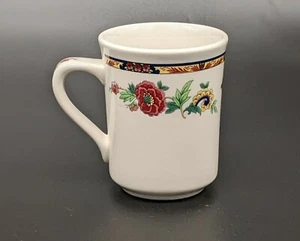 Syracuse China Restaurant Dewitt Clinton One Mug Handle Design Flowers Blue - Picture 1 of 8