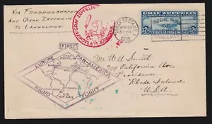 US C15 on Flown Flight Cover to Providence Rhode Island VF-XF SCV $575 - Picture 1 of 2
