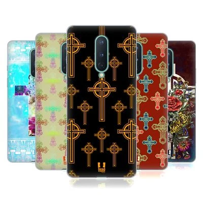 FUNDA DE GEL SUAVE CON ESTAMPADO CRUZADO HEAD CASE DESIGNS PARA TELÉFONOS GOOGLE ONEPLUS Foto 1 de 4
