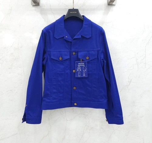 LOUIS VUITTON（LV） Giacca Louis Vuitton blu DNA denim 130578165