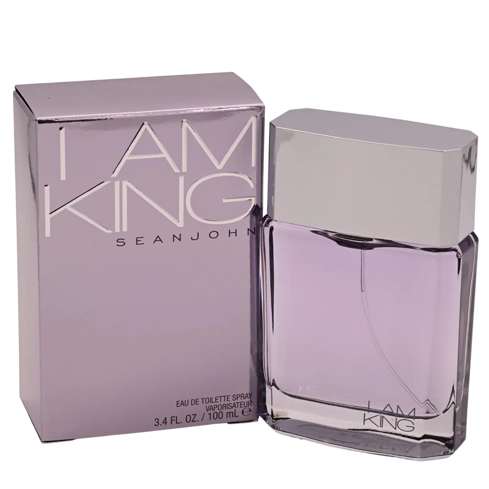 I AM KING por Sean John 3,4 OZ 3,3 edt Hombres Colonia Nuevo en CAJA al por menor Foto 1 de 4