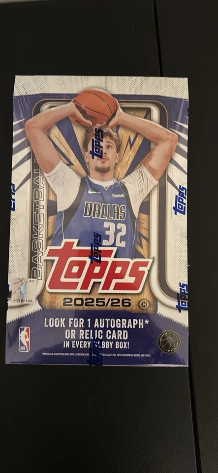 2025-26 Topps NBA Basketball Hobby Box - NEW SEALED In Hand ✅ - Image 1 of 1