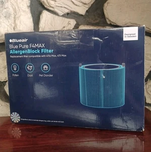 Blueair 111230 Blue Pure F4MAX Allergen Block Air Purifier Filter for 411a 411i - Picture 1 of 5